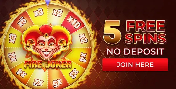 Fire Joker Spins Offer